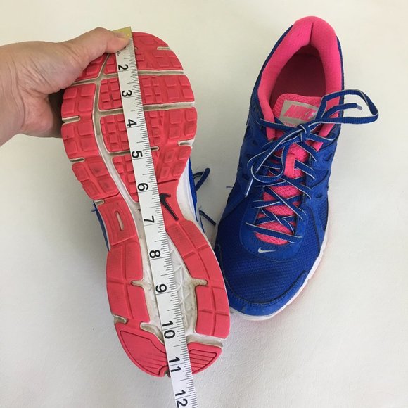 Nike Women’s Revolution 2 Running Shoes Blue/Pink 9.5 - Picture 11 of 12